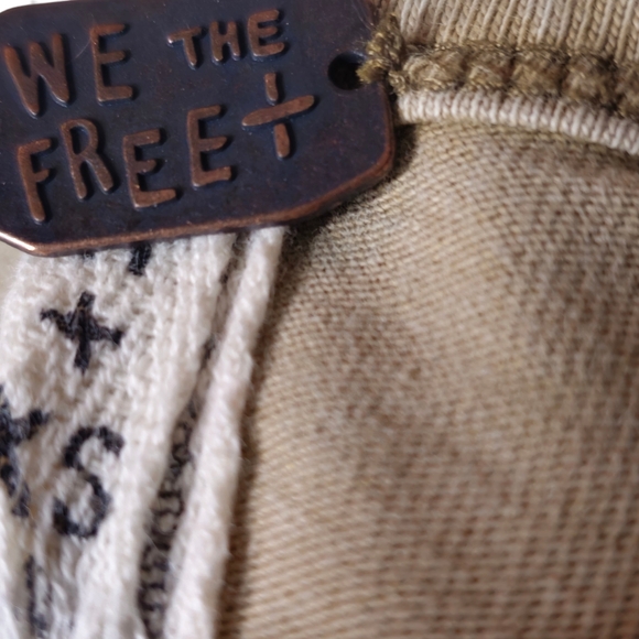 We The Free Oversized Sweatshirt Tan size XS - Picture 8 of 9